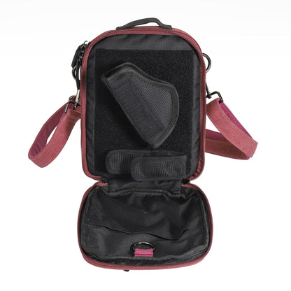 Concealed Carry Unisex Jax Canvas Crossbody by Lady Conceal