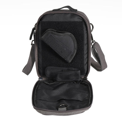 Concealed Carry Unisex Jax Canvas Crossbody by Lady Conceal