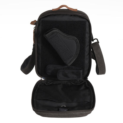 Concealed Carry Unisex Jax Canvas Crossbody by Lady Conceal
