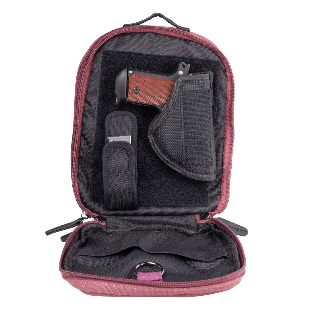 Concealed Carry Unisex Jax Canvas Crossbody by Lady Conceal