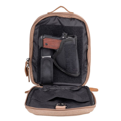Concealed Carry Unisex Jax Canvas Crossbody by Lady Conceal