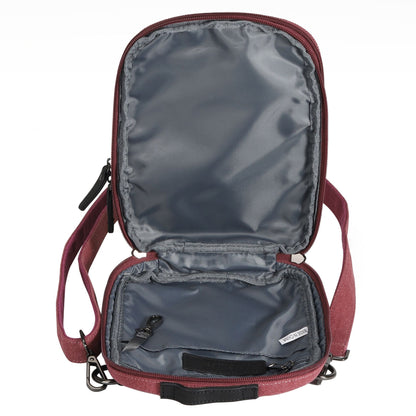 Concealed Carry Unisex Jax Canvas Crossbody by Lady Conceal