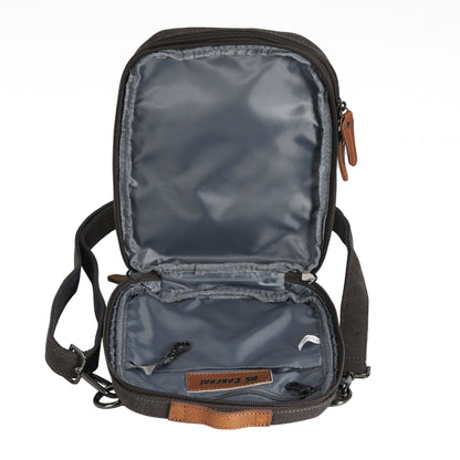 Concealed Carry Unisex Jax Canvas Crossbody by Lady Conceal