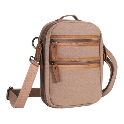 Concealed Carry Unisex Jax Canvas Crossbody by Lady Conceal
