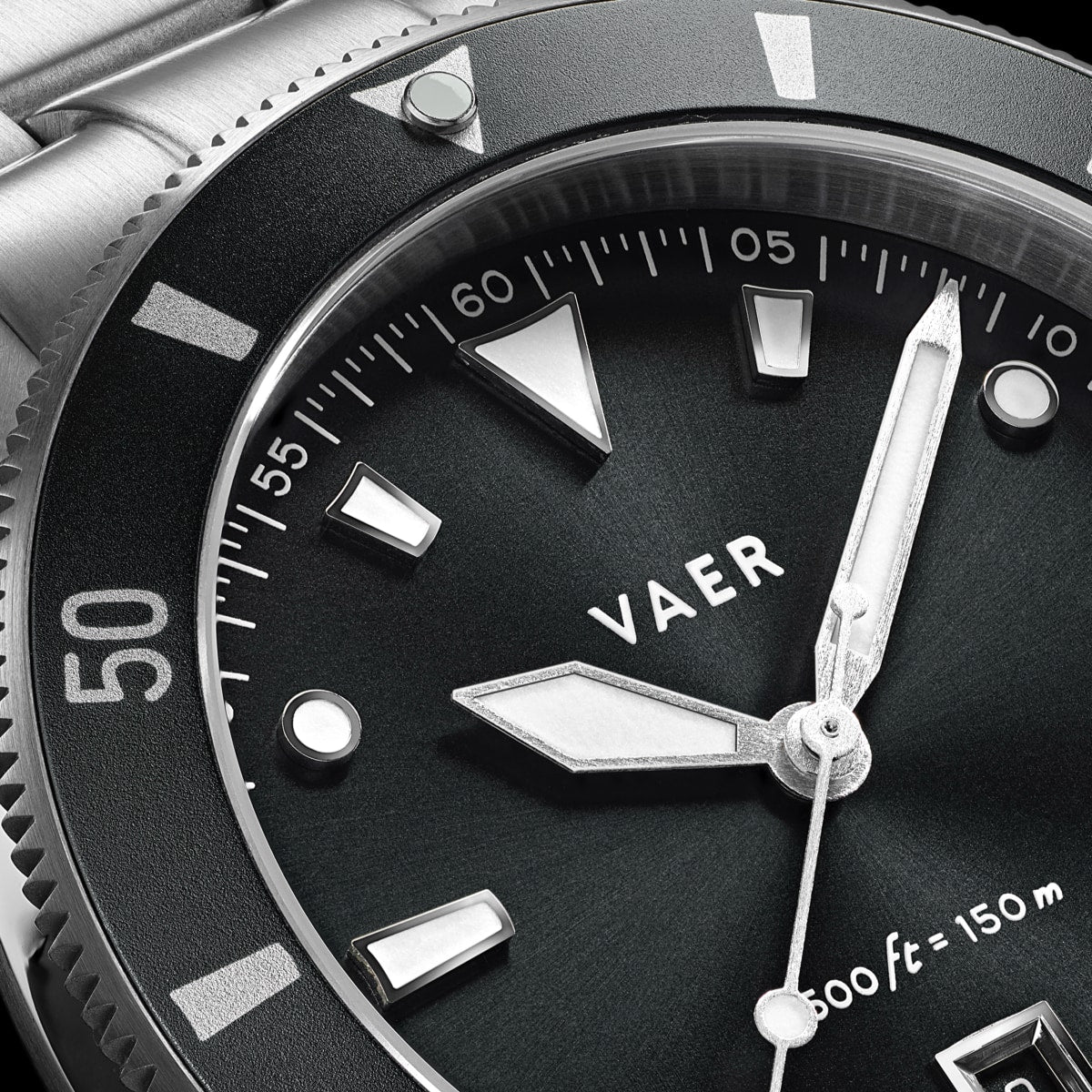 Vaer Watches DS2 Meridian Black - Quartz 42mm
