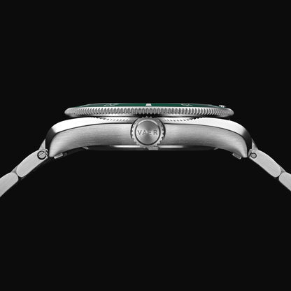 Vaer Watches DS2 Meridian Green - Quartz 42mm