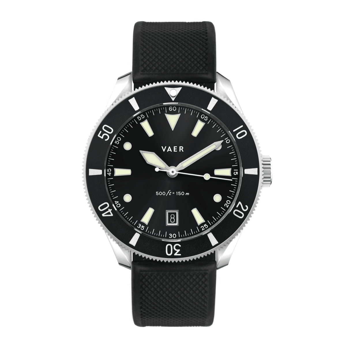 Vaer Watches DS2 Meridian Black - Quartz 42mm