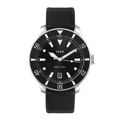 Vaer Watches DS2 Meridian Black - Quartz 42mm