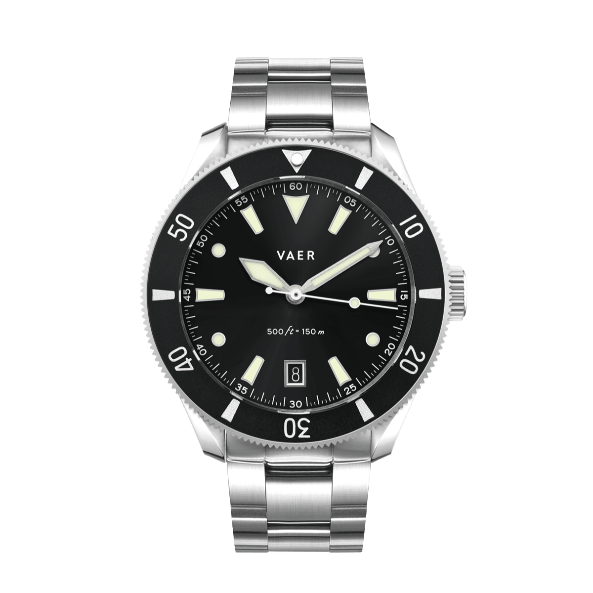 Vaer Watches DS2 Meridian Black - Quartz 42mm