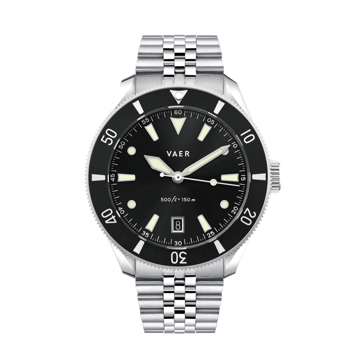 Vaer Watches DS2 Meridian Black - Quartz 42mm