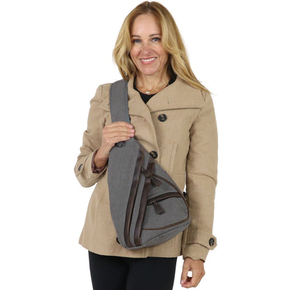 Concealed Carry Jordan Canvas Sling by DS Conceal