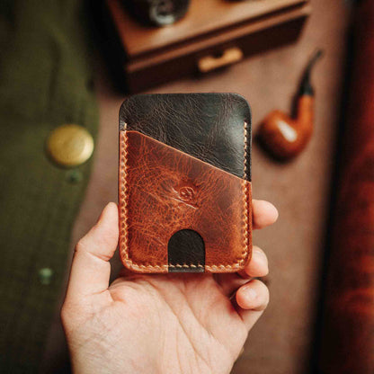 Pirate Goods Minimalist Leather Wallet - Boatswain v4 | Slim Card Holder | EDC