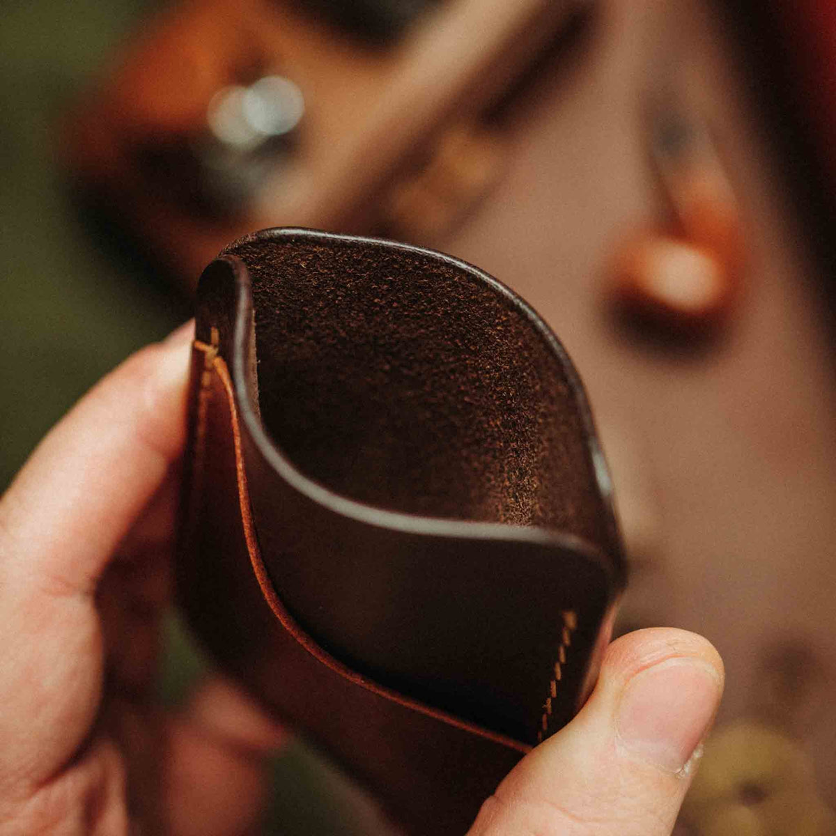 Pirate Goods Minimalist Leather Wallet - Boatswain v4 | Slim Card Holder | EDC