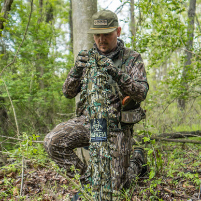 Nukem Hunting Hunting Blind - Mossy Oak Greenleaf 3D Leafy