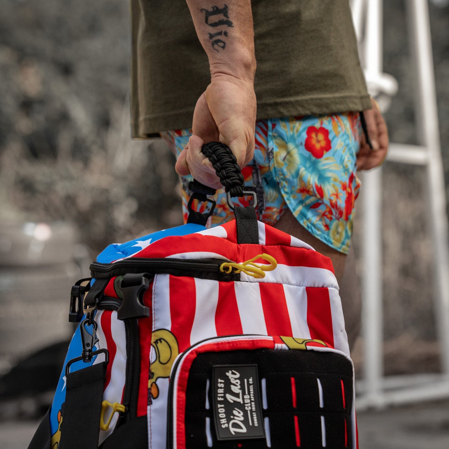 Combat Iron Apparel 50L Sack™ Duffle Hybrid Double Carry Bag