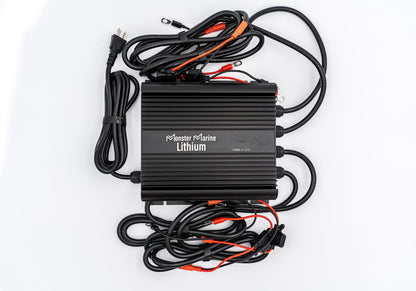 Monster Marine Lithium 4 Bank Lithium/AGM/Lead Marine Waterproof Battery Charger