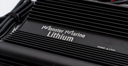 Monster Marine Lithium 4 Bank Lithium/AGM/Lead Marine Waterproof Battery Charger