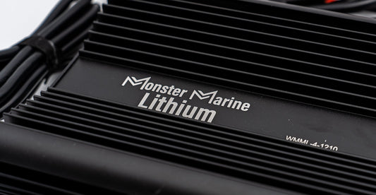 Monster Marine Lithium 4 Bank Lithium/AGM/Lead Marine Waterproof Battery Charger