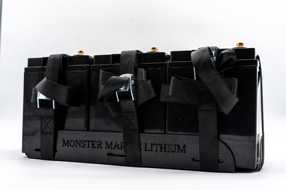 Monster Marine Lithium Custom Aluminum Battery Tray