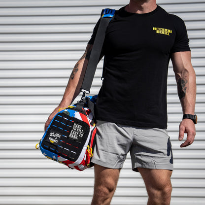Combat Iron Apparel 50L Sack™ Duffle Hybrid Double Carry Bag