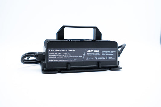 Monster Marine Lithium 48V 10A GOLF CART BATTERY CHARGER - MML-C4810G