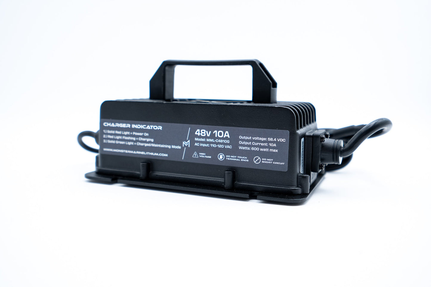 Monster Marine Lithium 48V 10A GOLF CART BATTERY CHARGER - MML-C4810G