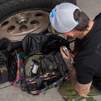 Combat Iron Apparel 50L Sack™ Duffle Hybrid Double Carry Bag