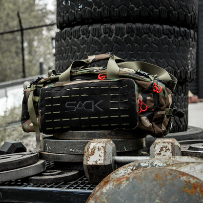 Combat Iron Apparel 50L Sack™ Duffle Hybrid Double Carry Bag