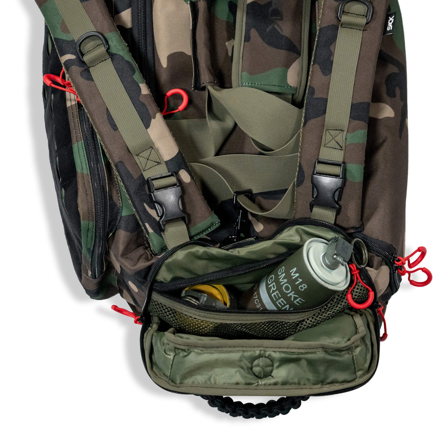 Combat Iron Apparel 50L Sack™ Duffle Hybrid Double Carry Bag