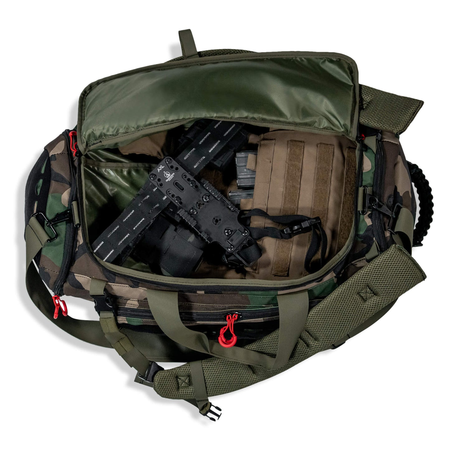Combat Iron Apparel 50L Sack™ Duffle Hybrid Double Carry Bag