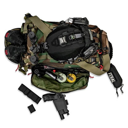 Combat Iron Apparel 50L Sack™ Duffle Hybrid Double Carry Bag