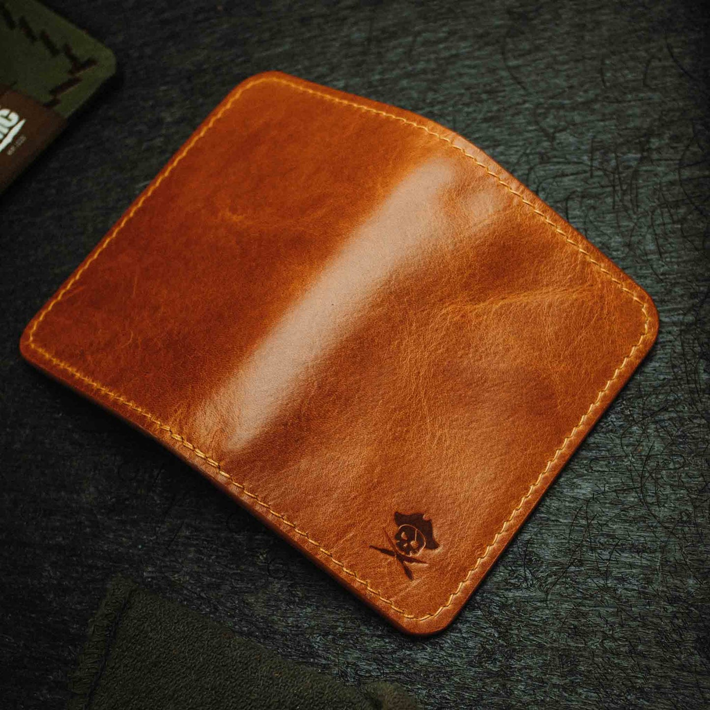 Pirate Goods Slim Bifold Wallet - Buccaneer | Minimalist Card Holder | Handcrafted EDC