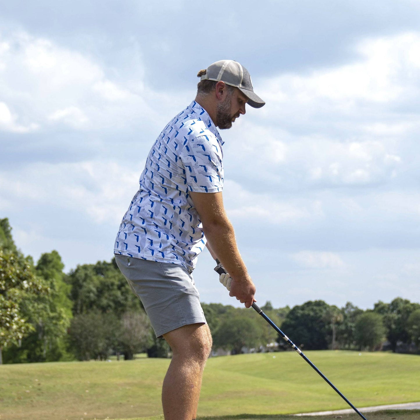 Everyday Outdoors Florida Camo - The Gator Polo