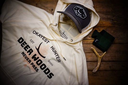 Okayest Hunter Deer Woods Lightweight Hoodie