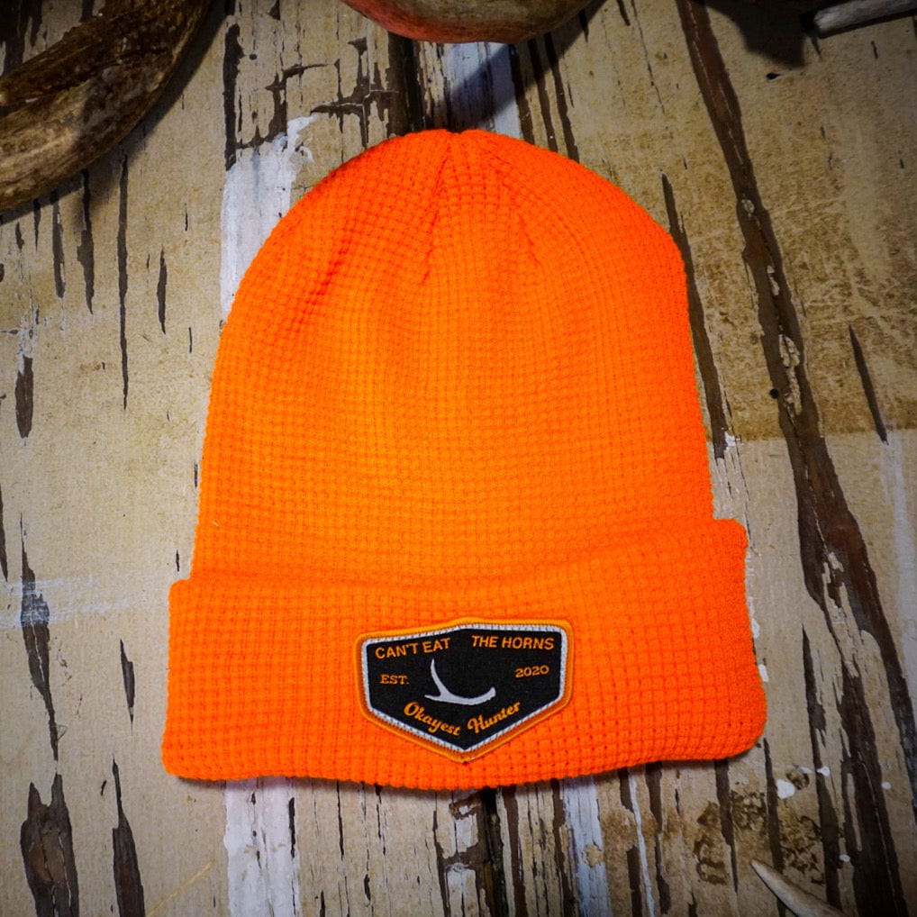 Okayest Hunter - Can't Eat The Horns Knit Hunting Hat