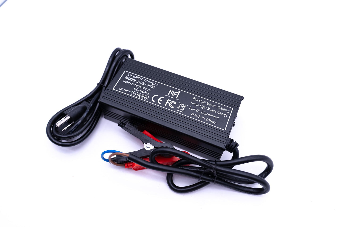 Monster Marine Lithium 12v 20A Non Waterproof Aluminum Charger