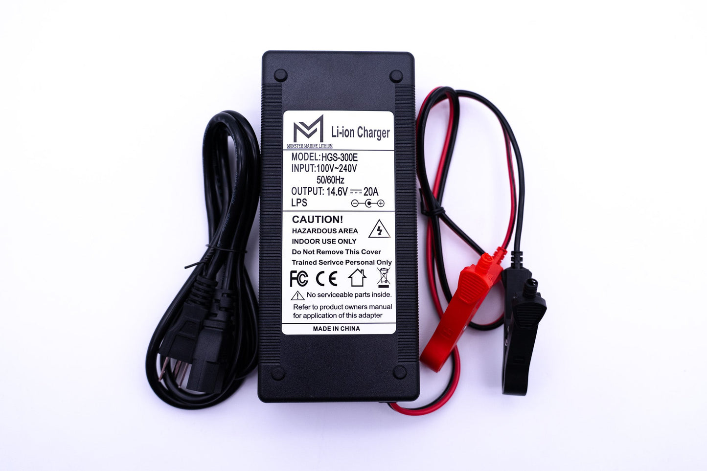 Monster Marine Lithium 12v 20A Non Waterproof Charger