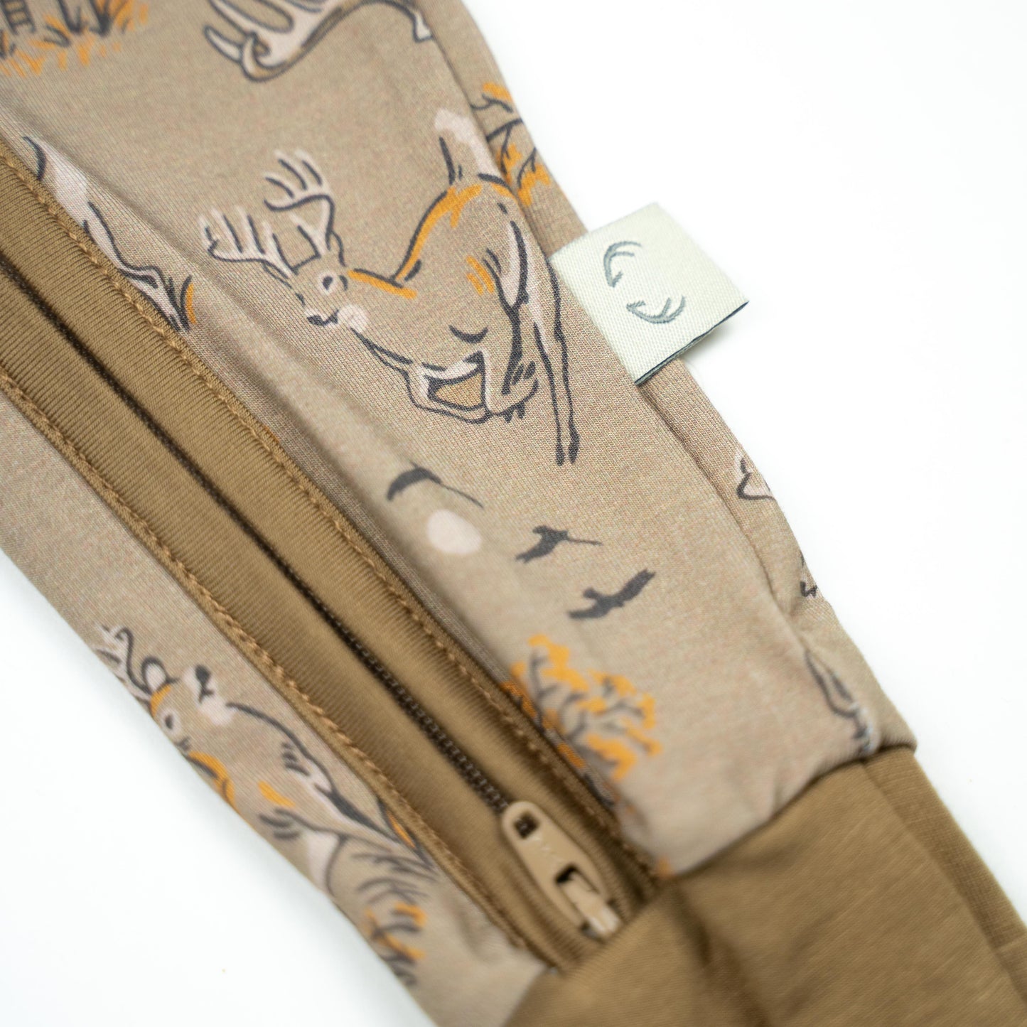 Bow Crew Apparel "Antler Club" Baby Zippy
