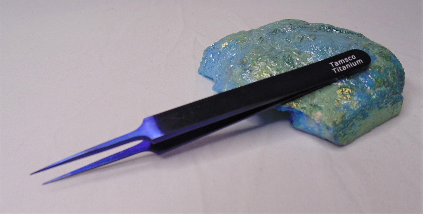 Tamsco Precision Tools Titanium Tweezer #5, 4.75"