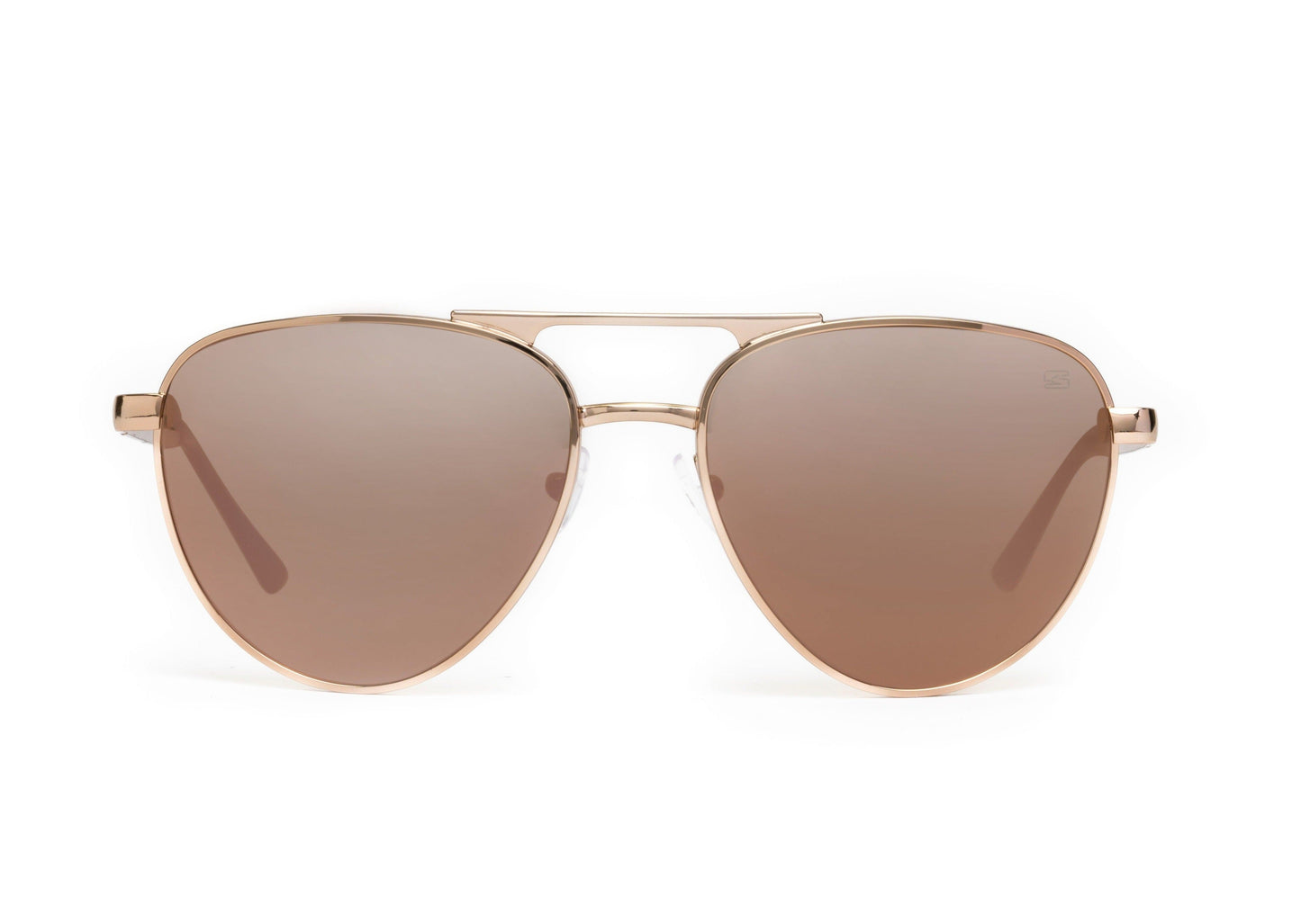 Skeleton Optics Dara Aviator Rose Gold
