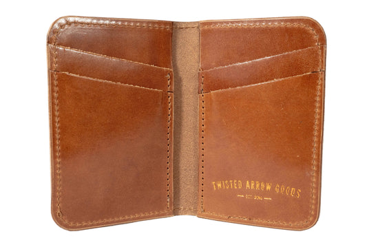 Twisted Arrow Goods Quinton Vertical Bifold Wallet
