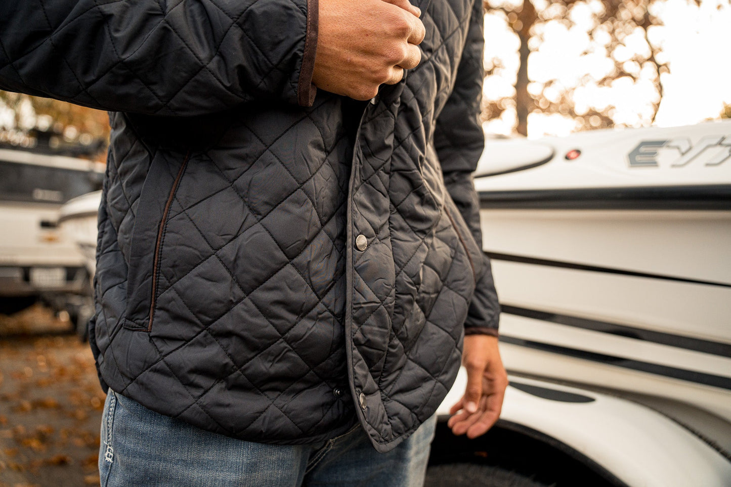 Xotic - Diamond Quilted Jacket
