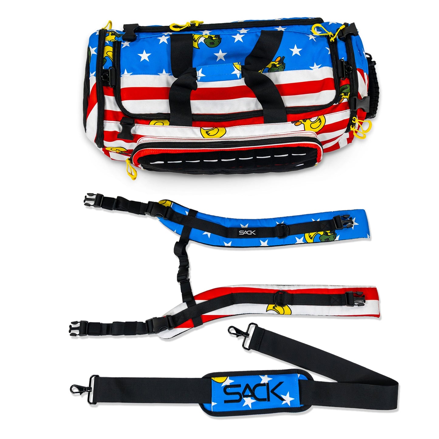 Combat Iron Apparel 50L Sack™ Duffle Hybrid Double Carry Bag
