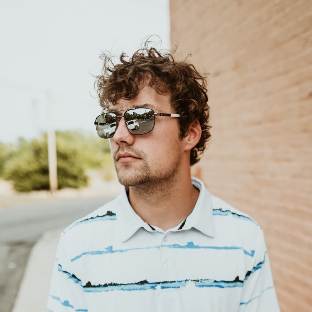 SOLECT Density Men's Polarized Aviator Sunglasses