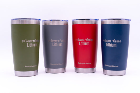 Monster Marine Lithium 20oz STAINLESS TUMBLERS