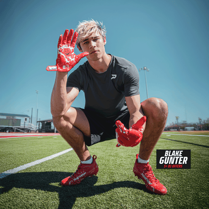 Phenom Elite Kool-Aid 'Cherry' Football Gloves - VPS4 by Phenom Elite