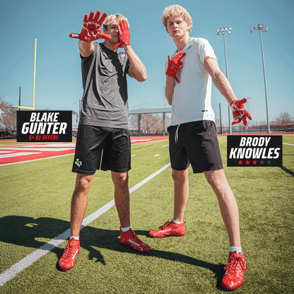 Phenom Elite Kool-Aid 'Cherry' Football Gloves - VPS4 by Phenom Elite