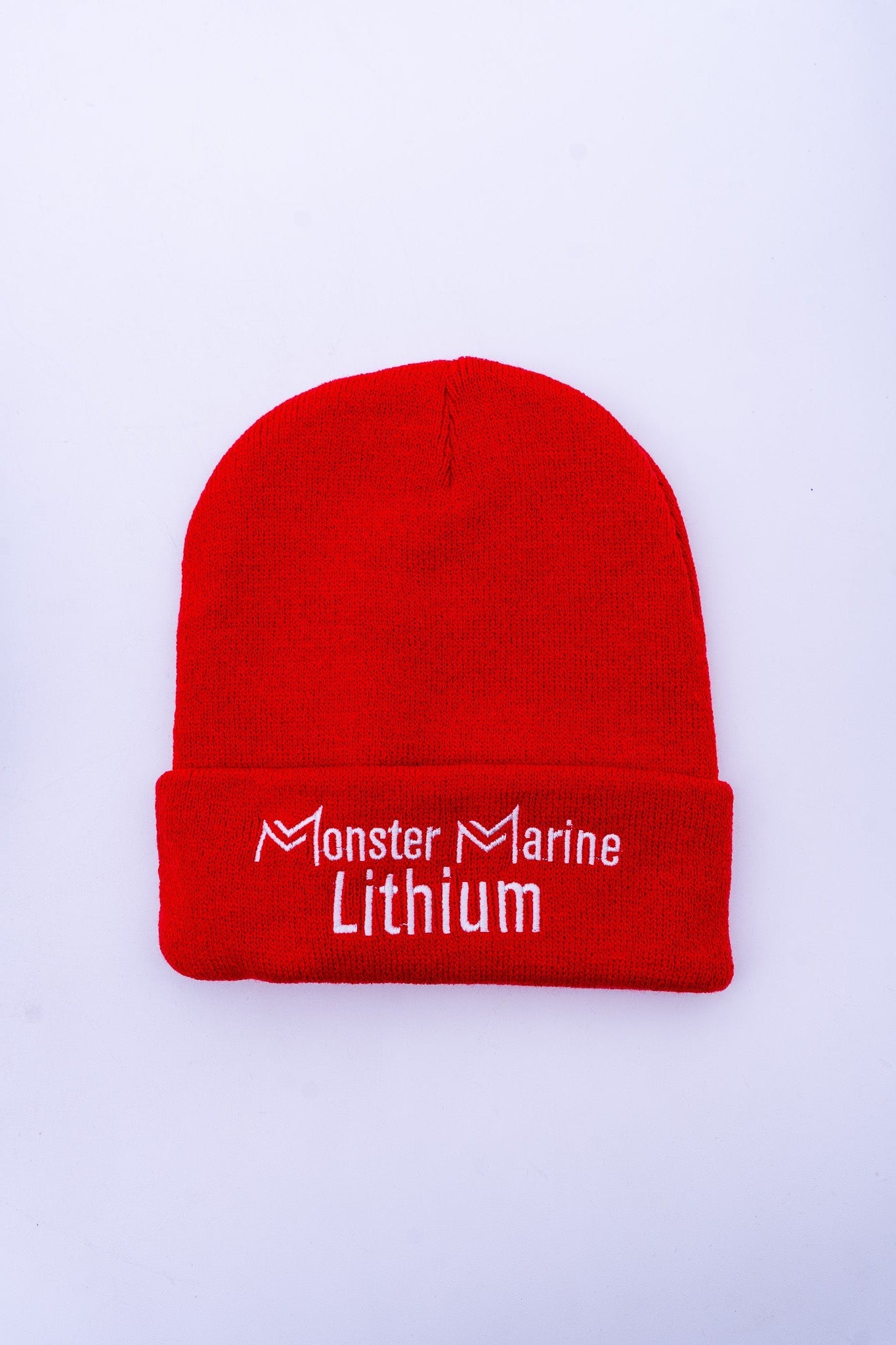 Monster Marine Lithium Beanie Cuffed 100% Acrylic