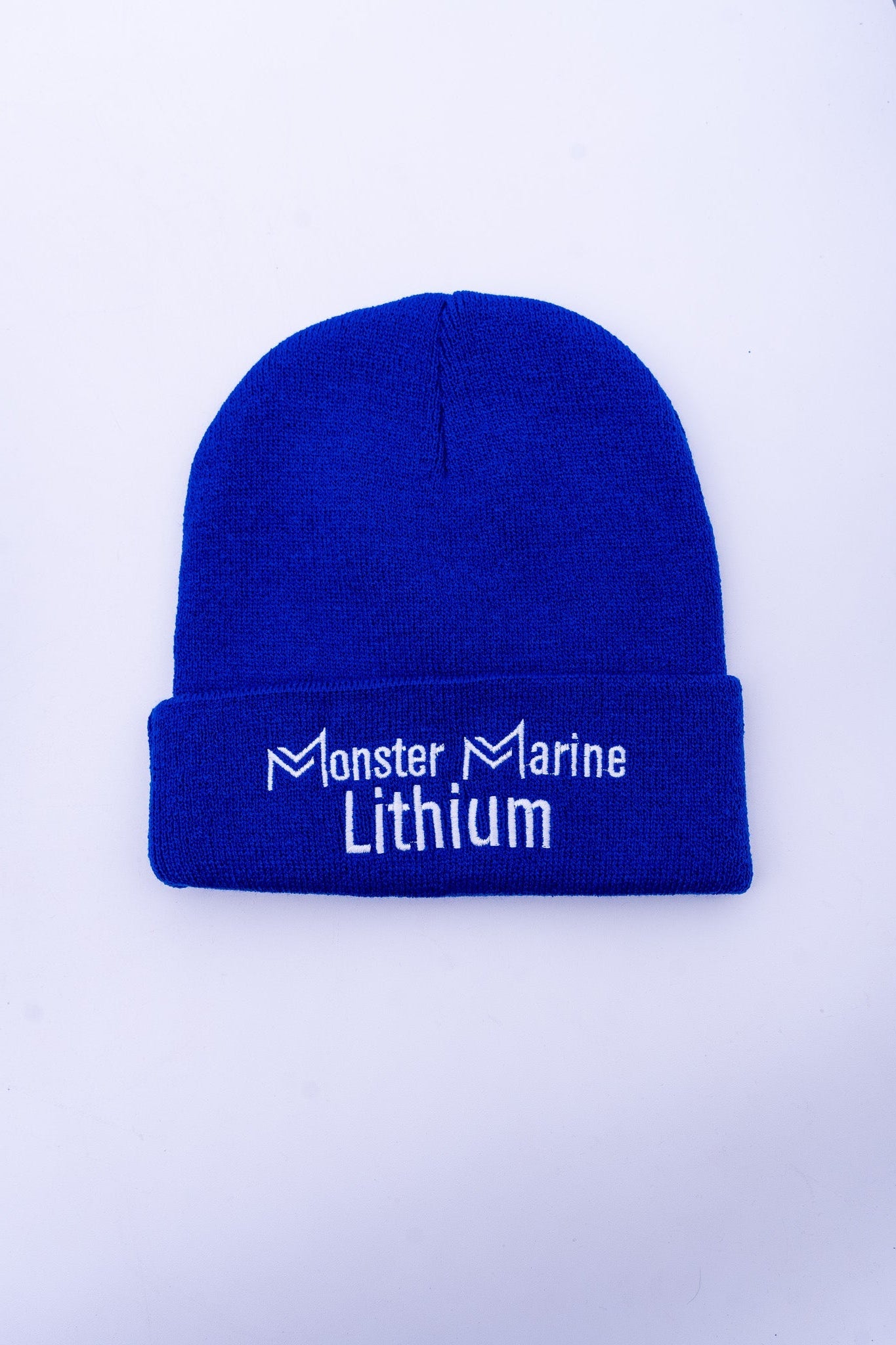 Monster Marine Lithium Beanie Cuffed 100% Acrylic