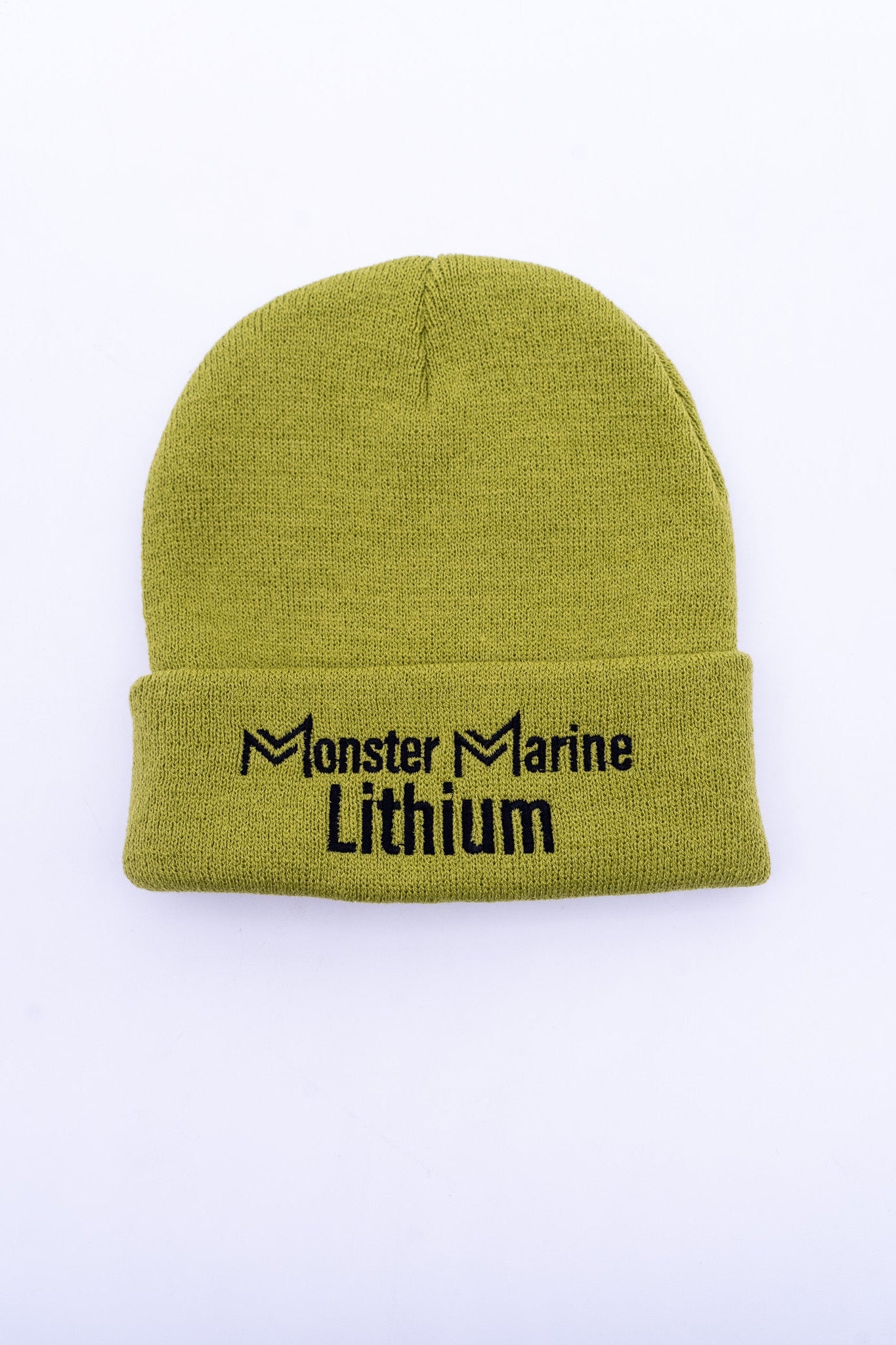 Monster Marine Lithium Beanie Cuffed 100% Acrylic